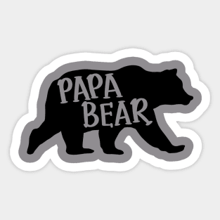 Papa Bear t-shirt Sticker